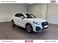 Occasion Audi Q2 Advanced Plus 150 ch (110 kW) 2024 Blanc glacier métallisé SUV