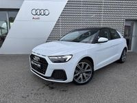 Occasion Audi A1 Sportback Design 95 ch (69 kW) 2025 Blanc glacier métallisé noir mythe métallisé Citadine