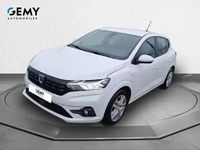 Occasion Dacia Sandero 2021 Blanc glacier Berline