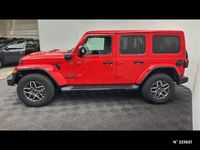 Occasion Jeep Wrangler Unlimited 80th Anniversary 380 ch (279 kW) 2021 Rouge SUV