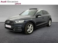 Occasion Audi Q5 S-Line 252 ch (185 kW) 2020 Bleu lunaire métallisé SUV