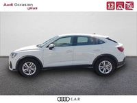 Occasion Audi Q3 Sportback Design 150 ch (110 kW) 2022 Blanc glacier métallisé SUV