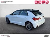 Occasion Audi A1 Sportback Advanced Plus 110 ch (80 kW) 2021 Blanc glacier métallisé Citadine