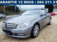 occasion Mercedes E200 CGI CABRIOLET AUTOMATIQUE CUIR CAPT AV/AR