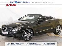 Occasion Mercedes E350 Executive 256 ch (188 kW) 2014 Noir Cabriolet