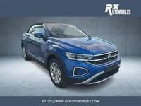 Occasion VW T-Roc Cabriolet 2025 Bleu ravenna / capote noire Cabriolet