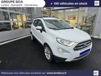 Occasion Ford Ecosport Titanium 2021 Blanc glacier SUV