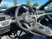 Occasion Audi A5 Cabriolet Design 190 ch (139 kW) 2018 Blanc glacier/capote noire Cabriolet