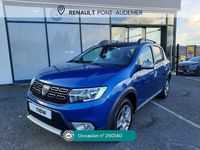 Occasion Dacia Sandero Stepway 100 ch (73 kW) 2020 Bleu Citadine