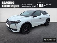 Occasion DS Automobiles DS3 Crossback E-Tense Performance Line Plus 100 kW (136 ch) 2020 Blanc SUV