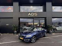 Occasion BMW 220 Luxury Line 190 ch (139 kW) 2017 Bleu Cabriolet