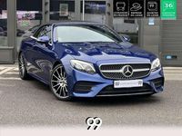 Occasion Mercedes E300 AMG line 246 ch (180 kW) 2020 Bleu Cabriolet
