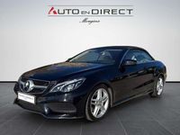 Occasion Mercedes E350 258 ch (189 kW) 2014 Noir Cabriolet
