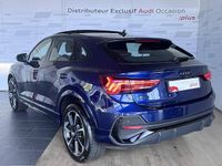 Occasion Audi Q3 Sportback S-Line 150 ch (110 kW) 2024 Bleu navarre métallisé SUV