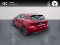 Occasion Mercedes A180 Progressive 137 ch (100 kW) 2023 Rouge patagonie métallisé manufaktur Berline