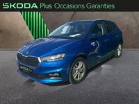 Occasion Skoda Fabia Clever 95 ch (69 kW) 2025 Bleu racing métallisé Citadine
