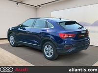 Nouvelle Audi Q3 Sportback Design 150 ch (110 kW) 2025 Bleu navarre métallisé SUV