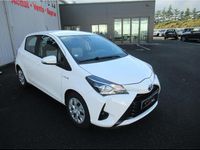 Occasion Toyota Yaris Hybrid 76 ch (55 kW) 2019 Blanc Berline