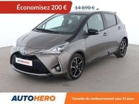 Occasion Toyota Yaris Hybrid 101 ch (74 kW) 2017 Gris Citadine