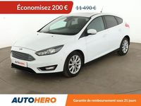 Occasion Ford Focus Titanium 120 ch (88 kW) 2016 Blanc Berline