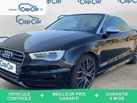 Occasion Audi S3 Cabriolet 300 ch (220 kW) 2015 Noir Cabriolet