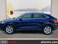 Nouvelle Audi Q3 Sportback Design 150 ch (110 kW) 2025 Bleu navarre métallisé SUV