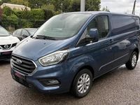 Occasion Ford Transit Custom Limited 131 ch (96 kW) 2019 Bleu Van