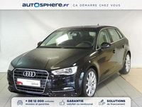 Occasion Audi A3 Sportback Ambition 152 ch (111 kW) 2016 Noir Citadine