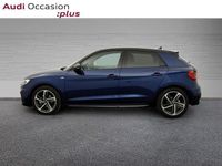 Occasion Audi A1 Sportback S-line plus 116 ch (85 kW) 2025 Bleu navarre métallisé noir mythe métallisé Citadine