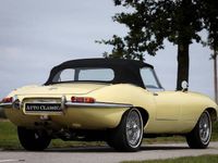 Occasion Jaguar E-Type 269 ch (197 kW) 1967 Jaune Cabriolet