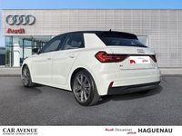 Occasion Audi A1 Sportback Advanced Plus 110 ch (80 kW) 2023 Blanc glacier métallisé Citadine