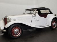 Occasion MG TD 1951 Blanc Cabriolet