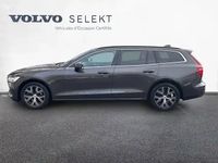 Occasion Volvo V60 163 ch (119 kW) 2024 Gris platinium metallisé Break
