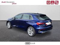 Occasion Audi A3 Sportback e-tron Design 150 ch (110 kW) 2021 Bleu navarre métallisé Citadine