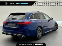Occasion Mercedes C220 AMG line 2023 Bleu Break