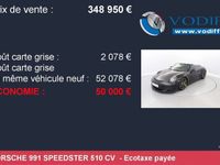 occasion Porsche 991 Speedster 510 Cv