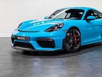 Occasion Porsche 718 Cayman GT4 Chrono 421 ch (309 kW) 2019 Bleu Coupé
