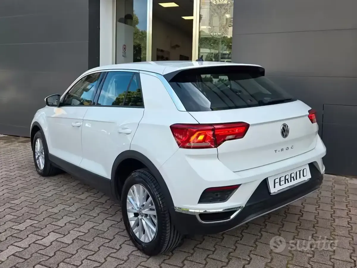 Usata VW T-Roc Business 116 CV (85 kW) 2020 Bianco SUV