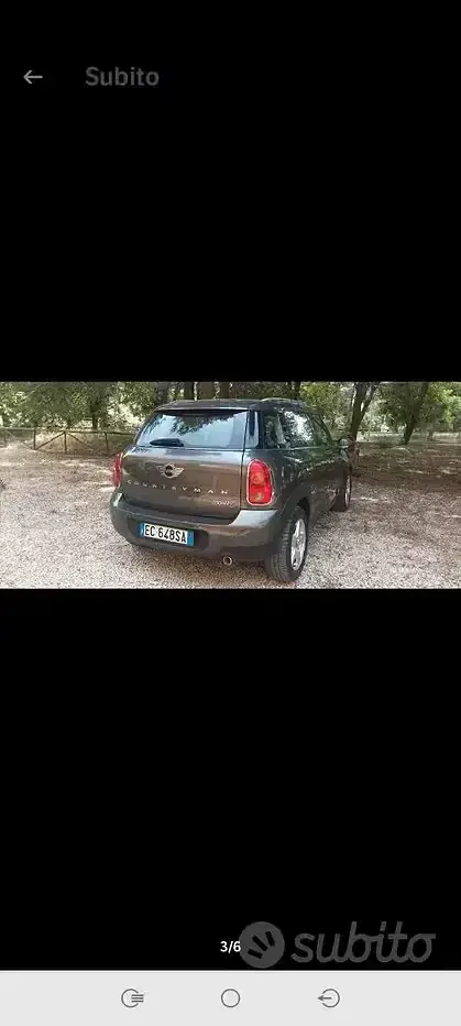 Usata Mini Cooper D Countryman 111 CV (81 kW) 2010 Nero SUV
