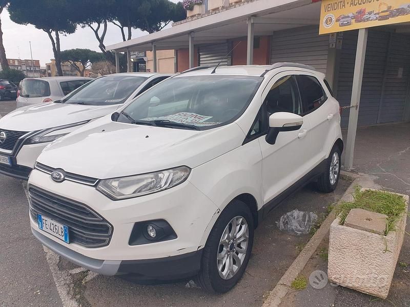 Usata Ford Ecosport 125 CV (91 kW) 2016 Bianco SUV
