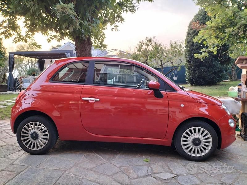 Usata Fiat 500 Pop 69 CV (50 kW) 2018 Rosso Utilitaria