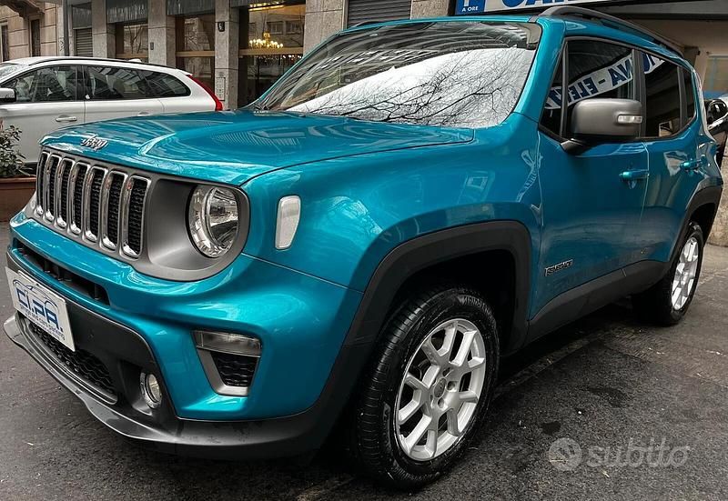 Usata Jeep Renegade Longitude 140 CV (102 kW) 2019 Blu SUV