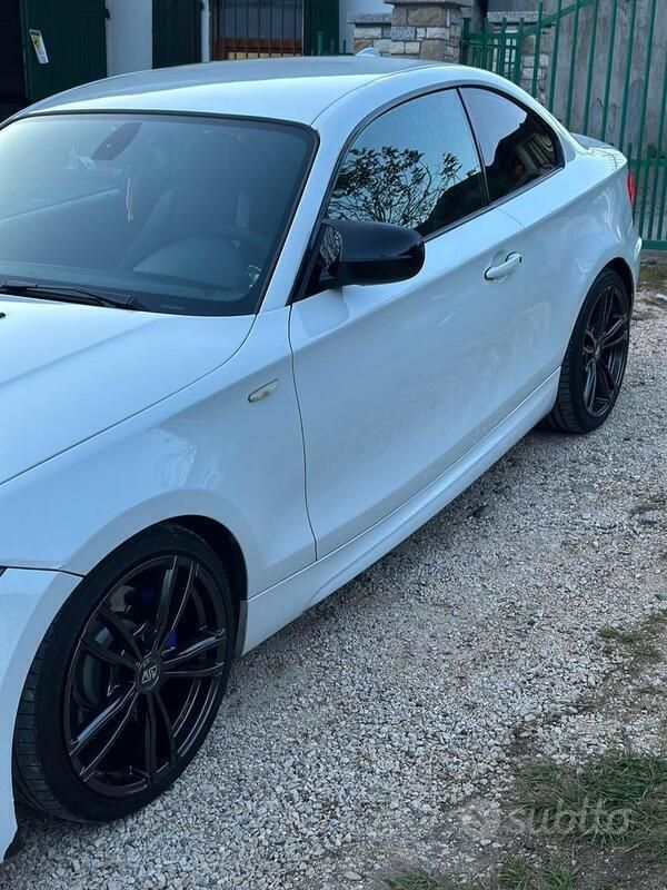 Usata BMW 123 Coupé M Sport 204 CV (150 kW) 2011 Bianco Coupé