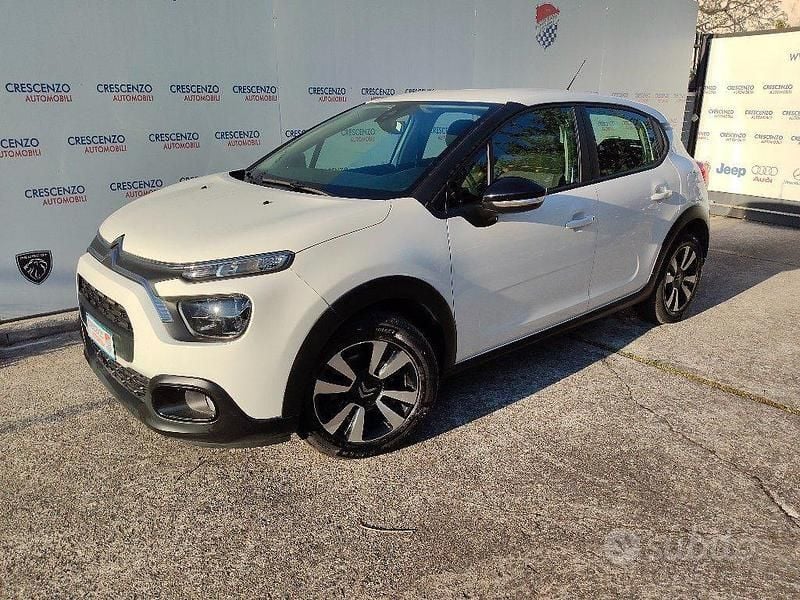 Usata Citroën C3 Feel 102 CV (75 kW) 2021 Bianco Utilitaria