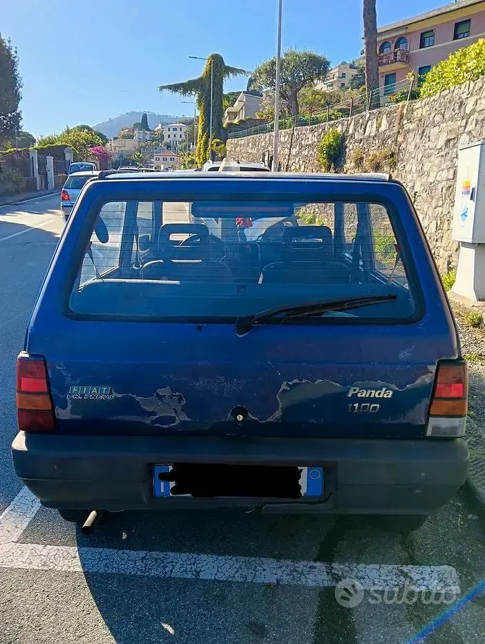 Usata Fiat Panda Young 54 CV (39 kW) 2002 Bluazzurro Berlina