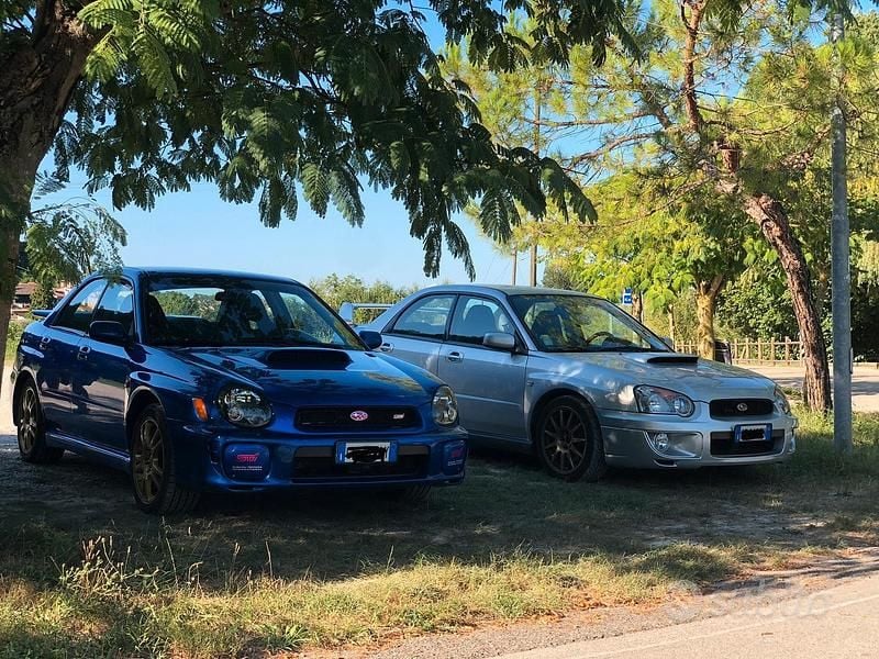 Usata Subaru Impreza 265 CV (194 kW) 2003 Blu Berlina