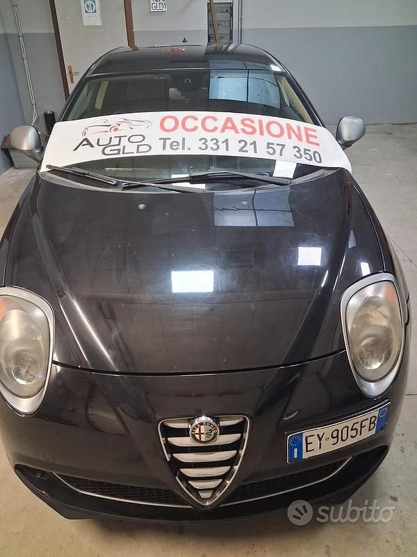 Usata Alfa Romeo MiTo Distinctive 85 CV (62 kW) 2015 Nero Utilitaria
