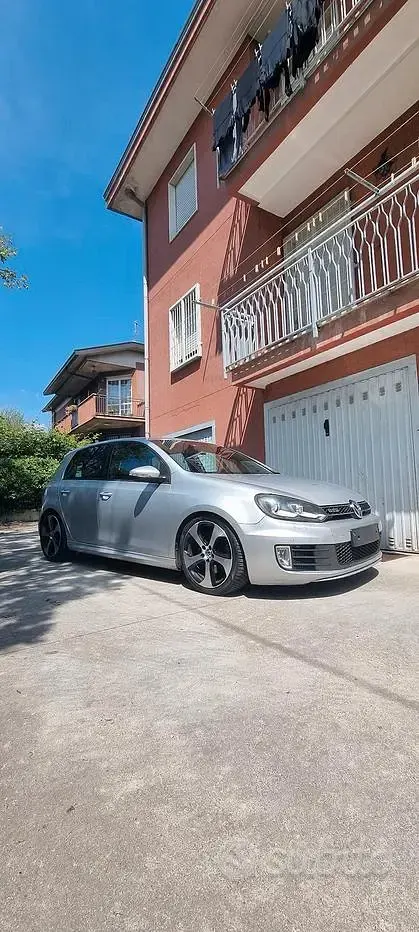 Usata VW Golf VI GTD 170 CV (125 kW) 2010 Grigio Utilitaria