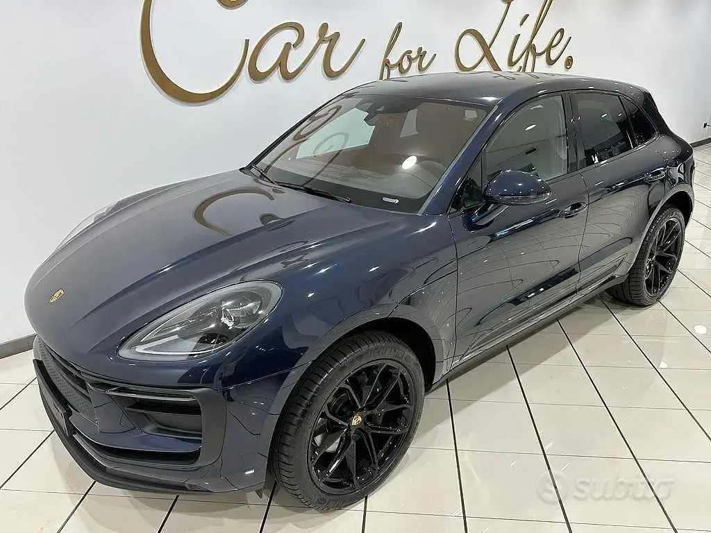 Usata Porsche Macan 265 CV (194 kW) 2022 Blu SUV