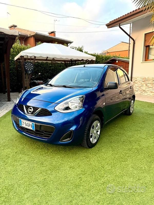 Usata Nissan Micra 2015 Blu Utilitaria